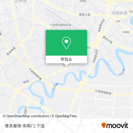 雅美服饰-东南门地图