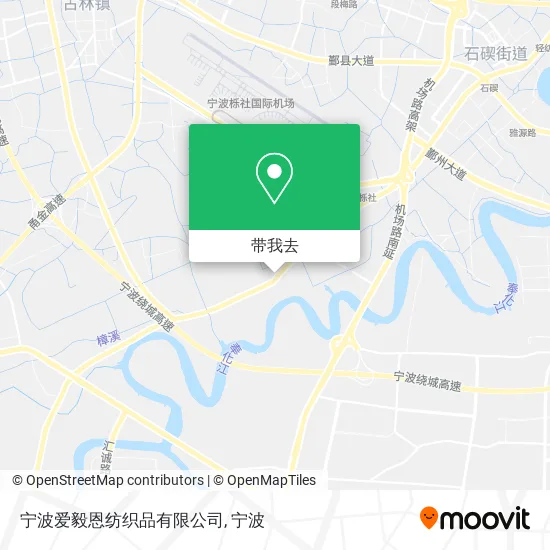 宁波爱毅恩纺织品有限公司地图