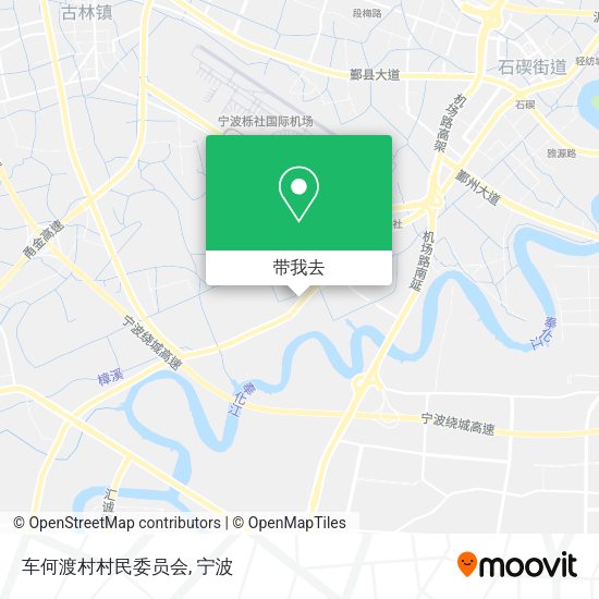 车何渡村村民委员会地图