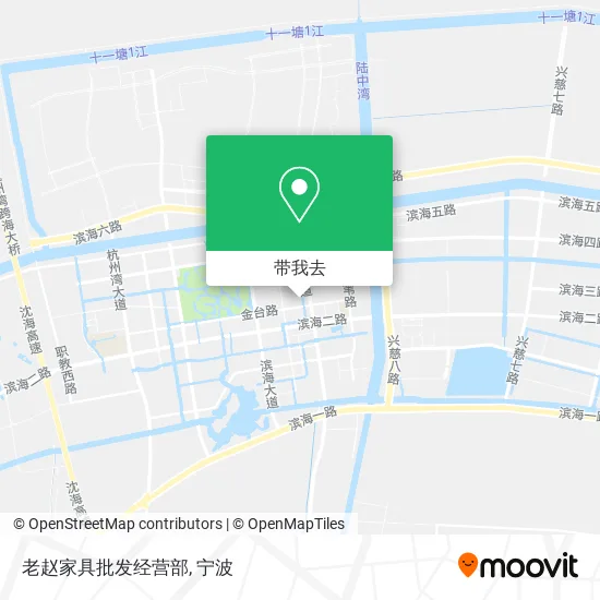 老赵家具批发经营部地图