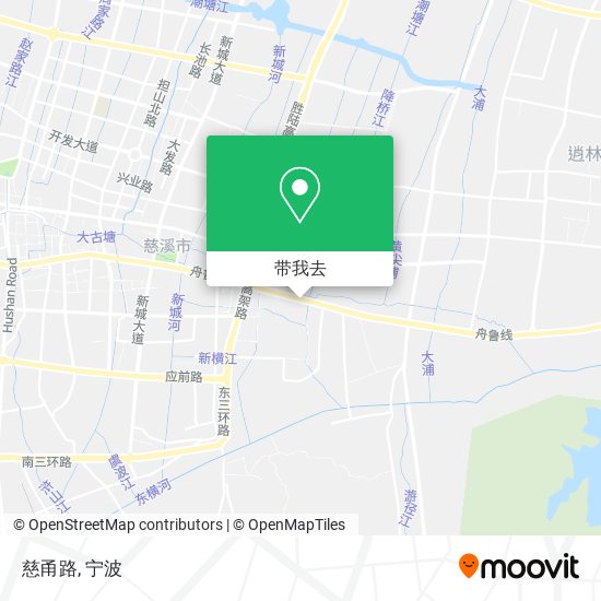 慈甬路地图