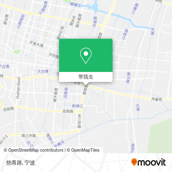 慈甬路地图