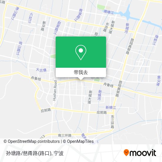 孙塘路/慈甬路(路口)地图