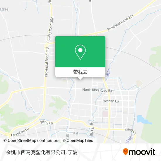 余姚市西马克塑化有限公司地图
