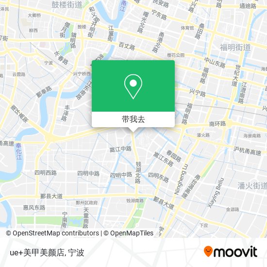 ue+美甲美颜店地图