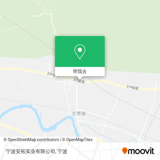 宁波安拓实业有限公司地图