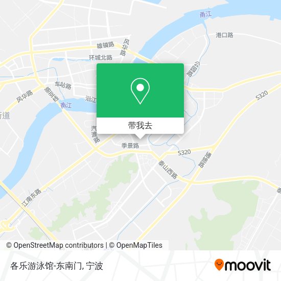 各乐游泳馆-东南门地图