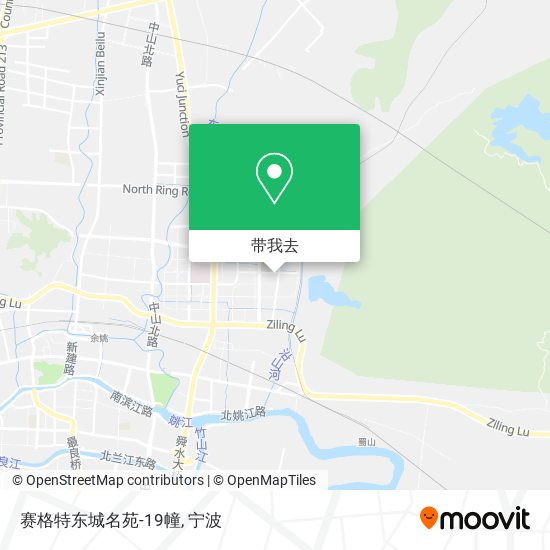 赛格特东城名苑-19幢地图