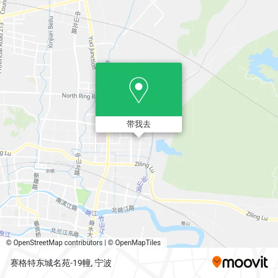 赛格特东城名苑-19幢地图