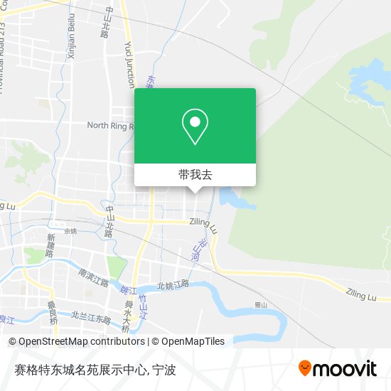 赛格特东城名苑展示中心地图