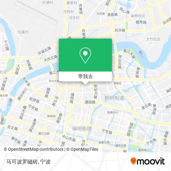 马可波罗磁砖地图
