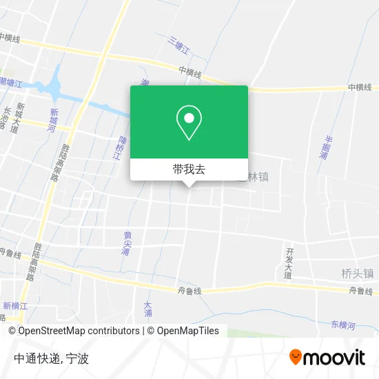 中通快递地图