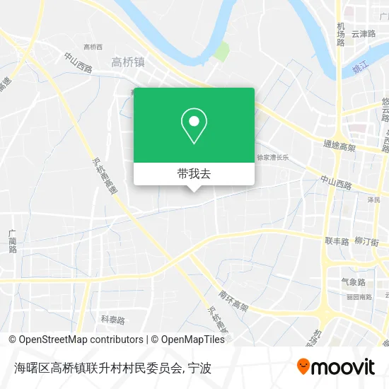 海曙区高桥镇联升村村民委员会地图