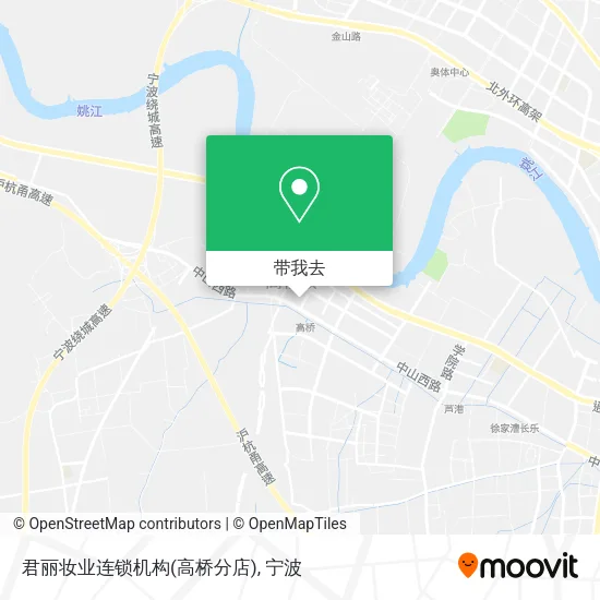 君丽妆业连锁机构(高桥分店)地图