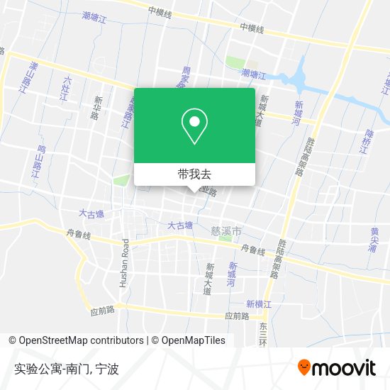 实验公寓-南门地图