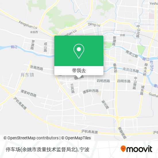 停车场(余姚市质量技术监督局北)地图