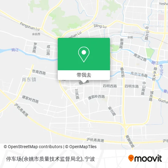 停车场(余姚市质量技术监督局北)地图