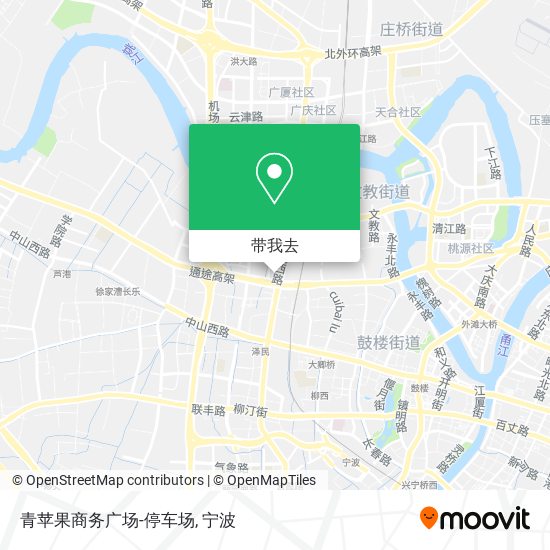 青苹果商务广场-停车场地图