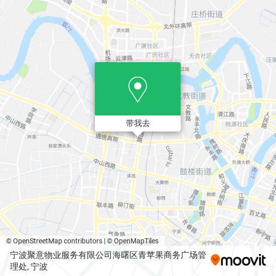 宁波聚意物业服务有限公司海曙区青苹果商务广场管理处地图