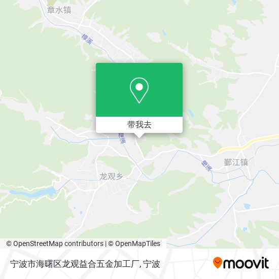 宁波市海曙区龙观益合五金加工厂地图