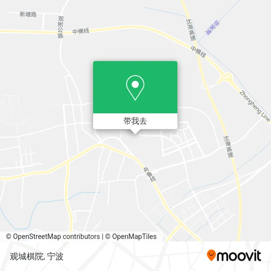 观城棋院地图