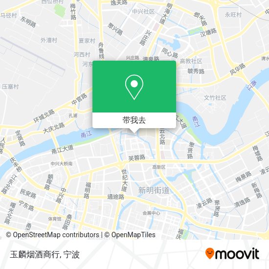 玉麟烟酒商行地图