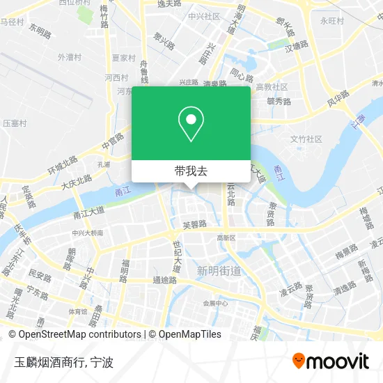 玉麟烟酒商行地图