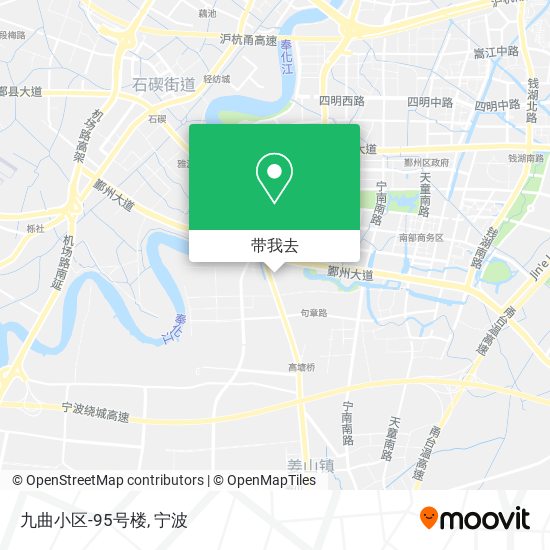 九曲小区-95号楼地图