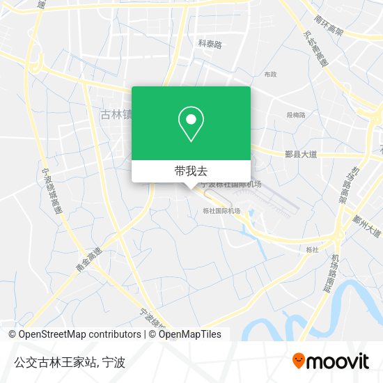 公交古林王家站地图