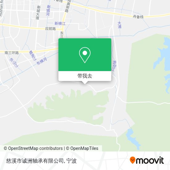 慈溪市诚洲轴承有限公司地图