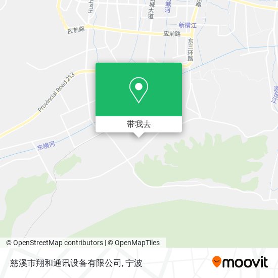 慈溪市翔和通讯设备有限公司地图