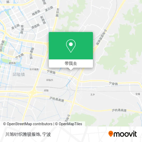 川旭针织雅骏服饰地图