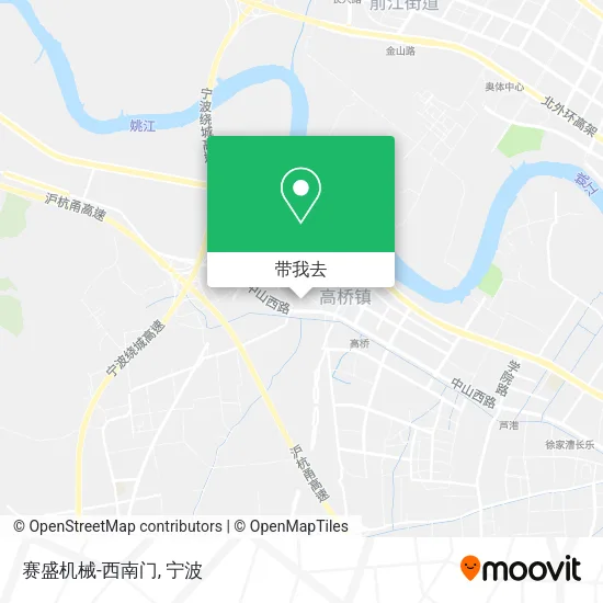赛盛机械-西南门地图