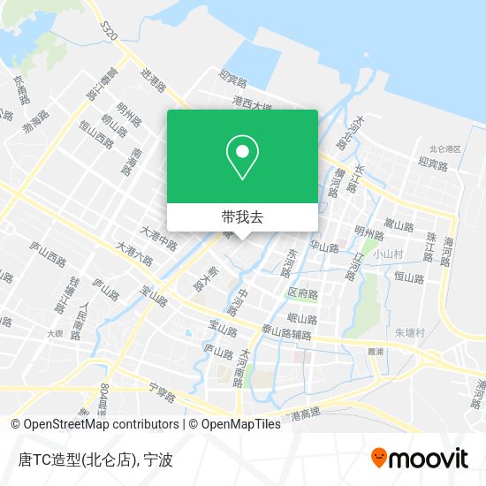 唐TC造型(北仑店)地图