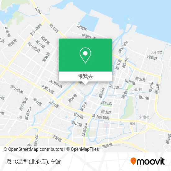 唐TC造型(北仑店)地图
