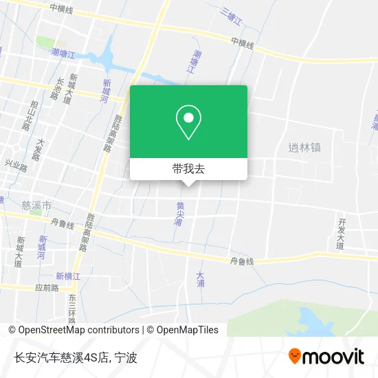 长安汽车慈溪4S店地图