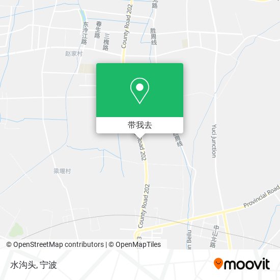水沟头地图