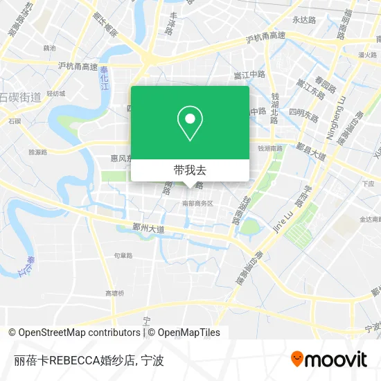 丽蓓卡REBECCA婚纱店地图