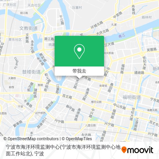 宁波市海洋环境监测中心(宁波市海洋环境监测中心地面工作站北)地图