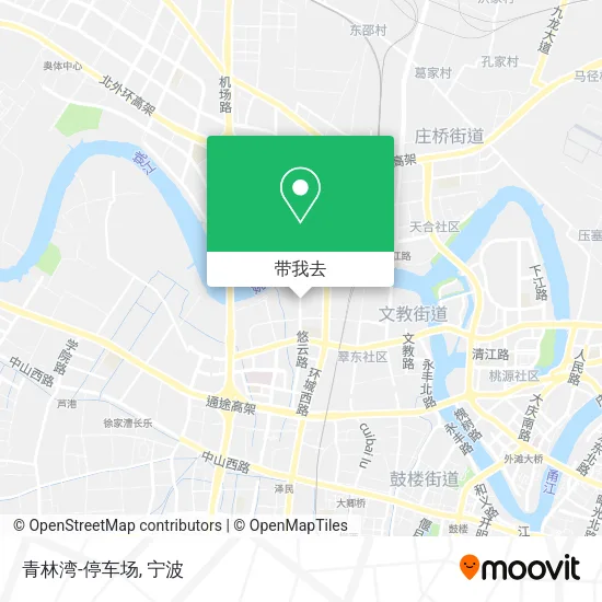 青林湾-停车场地图
