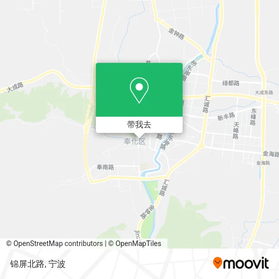 锦屏北路地图