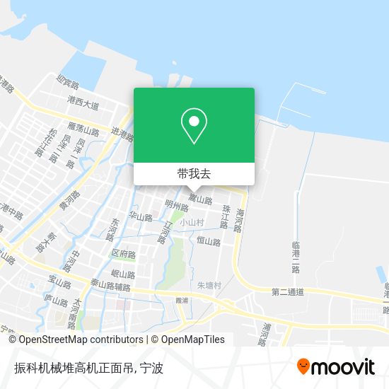 振科机械堆高机正面吊地图