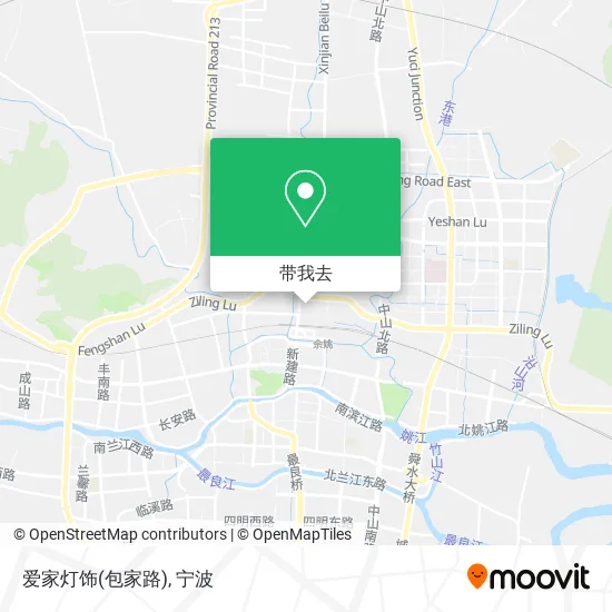 爱家灯饰(包家路)地图