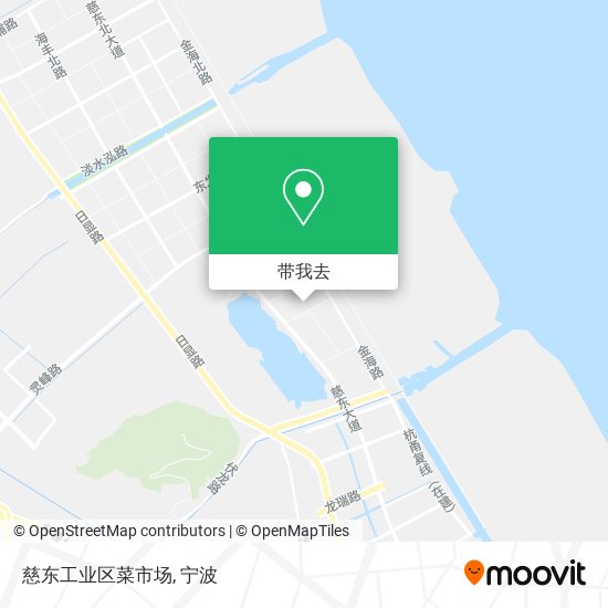 慈东工业区菜市场地图