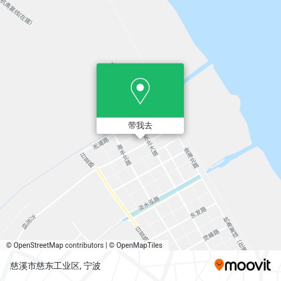 慈溪市慈东工业区地图