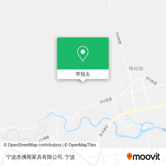 宁波杰佛斯家具有限公司地图