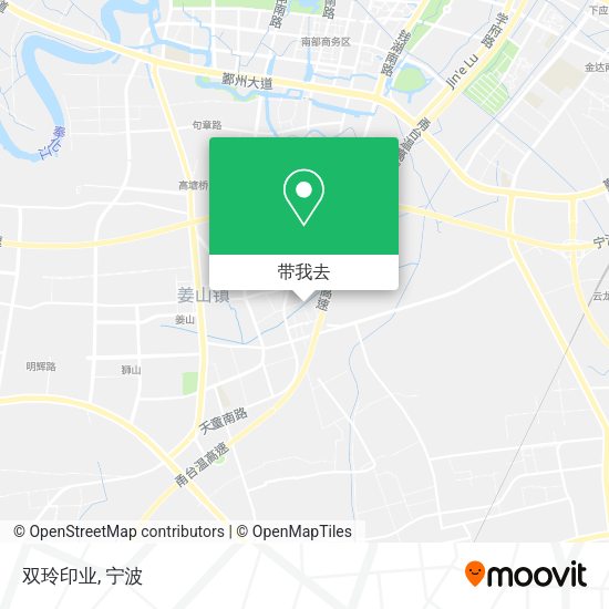 双玲印业地图