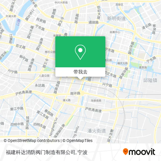 福建科达消防阀门制造有限公司地图