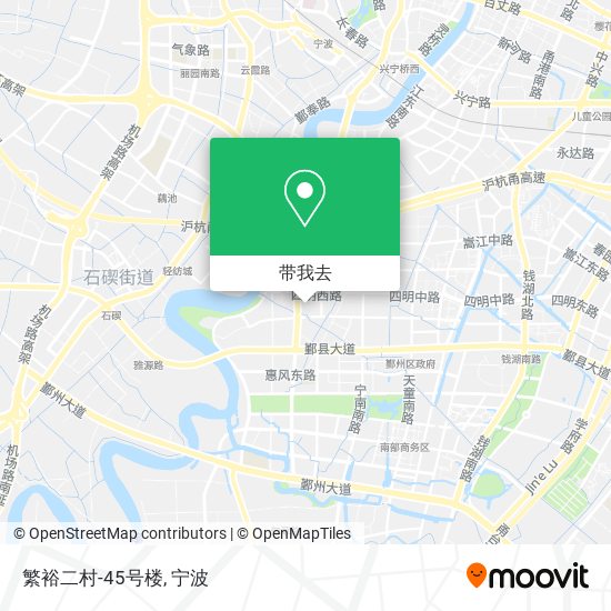 繁裕二村-45号楼地图