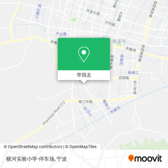 横河实验小学-停车场地图